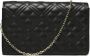 Love Moschino Zwarte Crossbody Tas met Ketting Sluiting Black Dames - Thumbnail 2