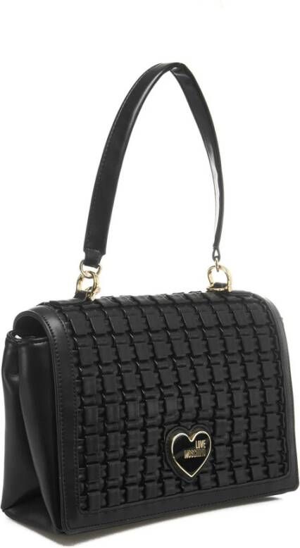 Love Moschino Zwarte Cross Body Tas Stijlvol en Ruim Zwart Dames
