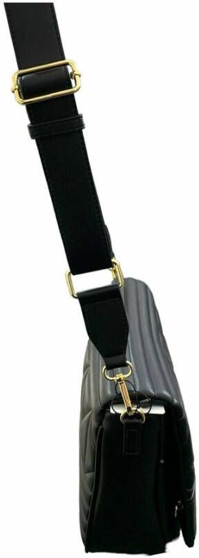 Maison Margiela Hobo bags 5Ac Micro Black Leather Shoulder Bag in zwart - Foto 5