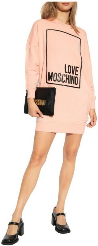 Love Moschino Dag korte jurk Roze Dames