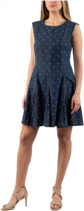 Love Moschino Dresses Blauw Dames