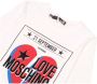 Love Moschino Witte katoenen T-shirt met spandex White Dames - Thumbnail 2