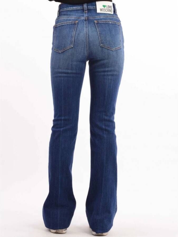 Love Moschino Denim Jeans Collectie Blauw Dames