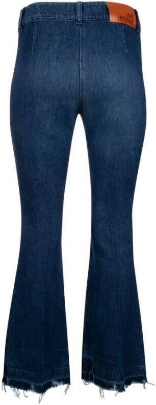 Love Moschino Flared Jeans Blauw Dames
