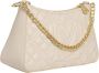 Love Moschino Elegante Schoudertas met Verstelbare Band Beige Dames - Thumbnail 2