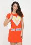 Love Moschino T-Shirts Orange Dames - Thumbnail 3