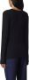 Love Moschino Maxi Rhinestone Heart Crew Neck T-Shirt Zwart Dames - Thumbnail 2