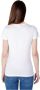 Love Moschino Wit Print T-Shirt Korte Mouwen Ronde Hals White Dames - Thumbnail 2