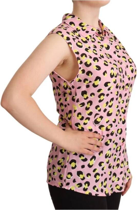 Love Moschino Shirt Roze Dames