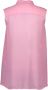 Love Moschino Mouwloze Italiaanse kraagblouse roze Pink Dames - Thumbnail 2