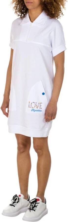 Love Moschino Shirt Dresses Wit Dames