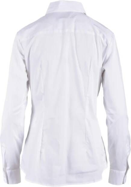 Love Moschino Zwarte Shirt voor Vrouwen Wit Dames