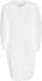 Love Moschino Chique witte gebreide jurk met hartpatroon White Dames - Thumbnail 2
