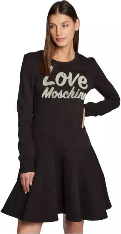 Love Moschino Short Dresses Zwart Dames