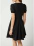 Love Moschino Zwarte Polyester Jurk met Strass Applicatie Black Dames - Thumbnail 2