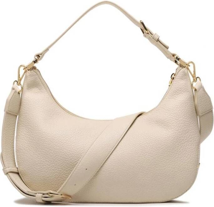 Love Moschino Ivoor Schoudertas Stijlvol en Functioneel Beige Dames