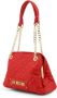 Love Moschino Dames Schoudertas met Magnetische Sluiting en Meerdere Compartimenten Red Dames - Thumbnail 2