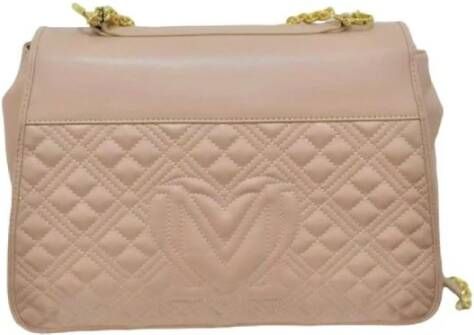 Love Moschino Gewatteerde roze schoudertas voor dames Roze Dames