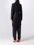 Moschino Getailleerde Jas voor Dames met Metalen Ketting Black Dames - Thumbnail 4
