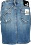 Love Moschino Stijlvolle Gonna in Katoen Spandex Mix Blue Dames - Thumbnail 2