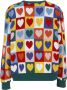Love Moschino Multicolor Ronde Hals Sweaters Green Dames - Thumbnail 2