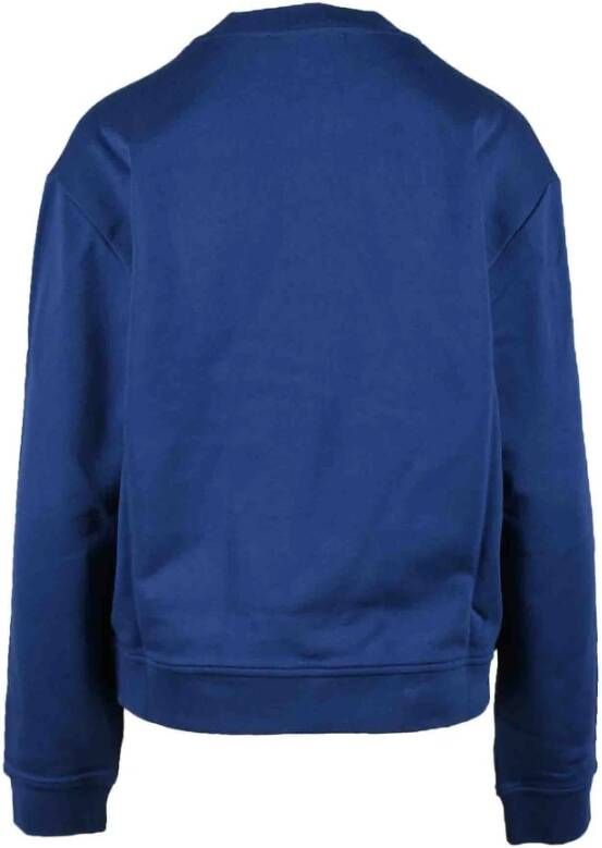 Love Moschino Blauwe Sweatshirt voor Dames Blauw Dames