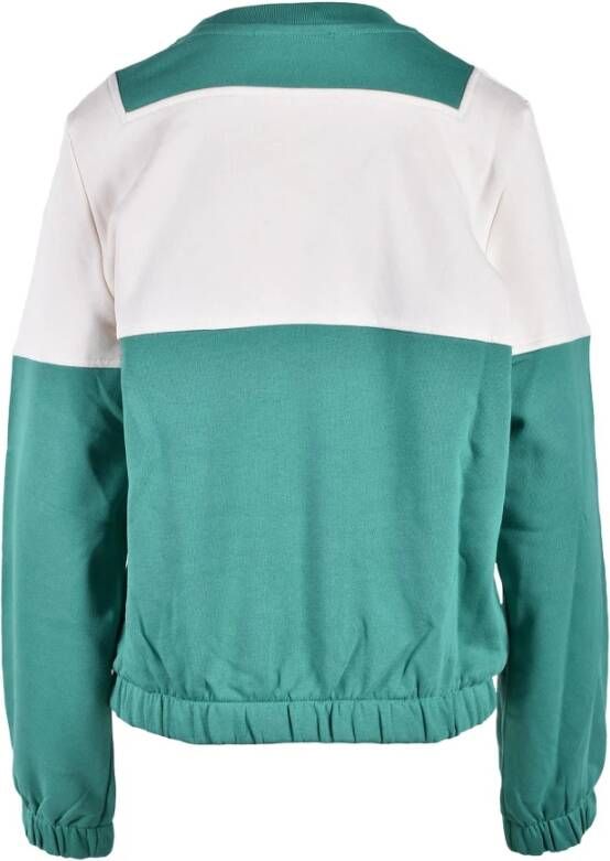 Love Moschino Hemelsblauwe Sweatshirt voor Vrouwen Groen Dames
