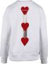 Love Moschino Witte Sweatshirt voor Dames White Dames - Thumbnail 2