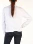 Love Moschino Katoenen Gebreide Trui White Dames - Thumbnail 2