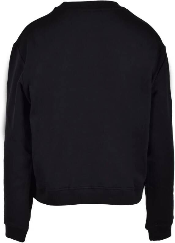 Love Moschino Groene Sweatshirt uit de Collectie Zwart Dames