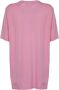 Love Moschino Casual-chic Katoenen T-shirt met Logoprint Pink Dames - Thumbnail 4