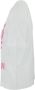 Moschino Logo Katoenen T-shirt Ronde Halslijn White Dames - Thumbnail 2