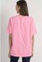 Love Moschino Casual-chic Katoenen T-shirt met Logoprint Pink Dames - Thumbnail 2