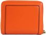 Love Moschino Compacte Portemonnee met Meerdere Vakken en Ritssluiting voor Vrouwen Orange Dames - Thumbnail 2