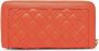 Love Moschino Polyurethaan portemonnee met meerdere vakken voor vrouwen Orange Dames - Thumbnail 2