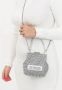 Emporio Armani Roze Geperforeerde Logo Charme Schoudertas Pink Dames - Thumbnail 6