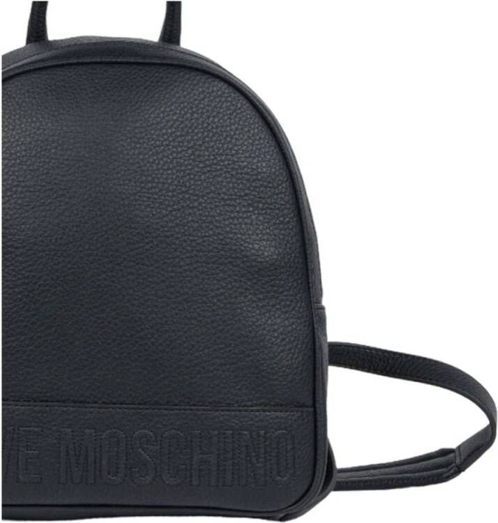 Love Moschino Zwarte Rugzak Black Dames