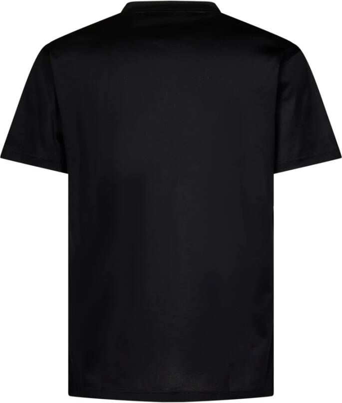 Low Brand Zwarte T-shirts en Polos Zwart Heren