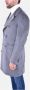 Luigi Bianchi Mantova Reguliere Dubbelbreasted Maatjas Gray Heren - Thumbnail 2