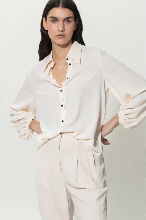 LUISA CERANO Stijlvolle Blouse Wit Dames