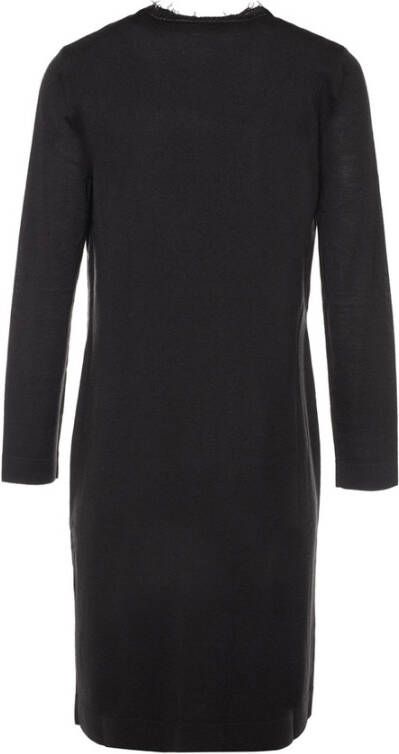 LUISA CERANO Upgrade je look met deze prachtige jurk Zwart Dames