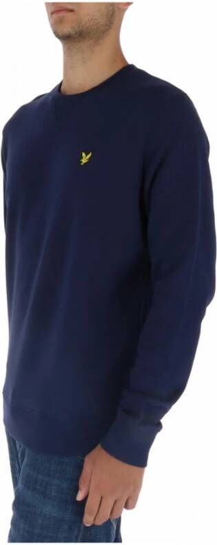 Lyle & Scott Blauwe Heren Sweatshirt Blue Heren