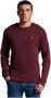 Lyle & Scott Bordeaux Sweater met Kangoeroezak Red Heren - Thumbnail 7