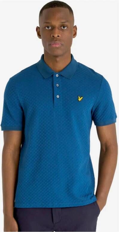 Lyle & Scott Klassieke Polo Blauw Heren