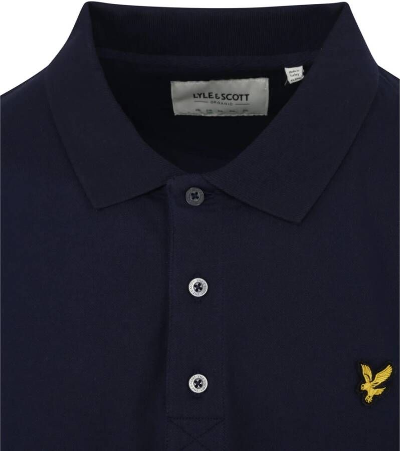 Lyle & Scott Lyle and Scott Polo Navy Blauw Heren