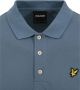 LYLE & SCOTT Heren Polo's & T-shirts Plain Polo Shirt Blauw - Thumbnail 9
