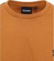 Lyle & Scott Lyle and Scott T-shirt Plain Okergeel Oranje Heren - Thumbnail 4