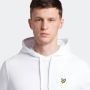 Lyle & Scott Lyle; Scott pullover hoodie wit White Heren - Thumbnail 2