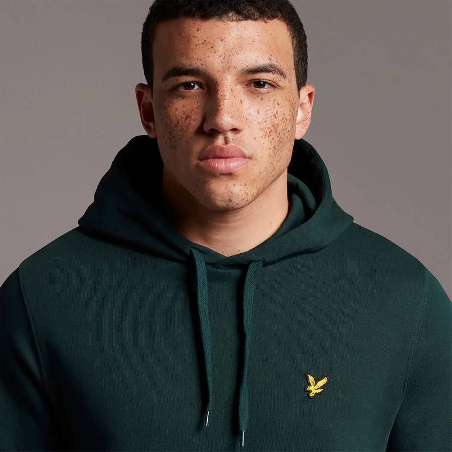 Lyle & Scott Pullover hoodie Groen Heren