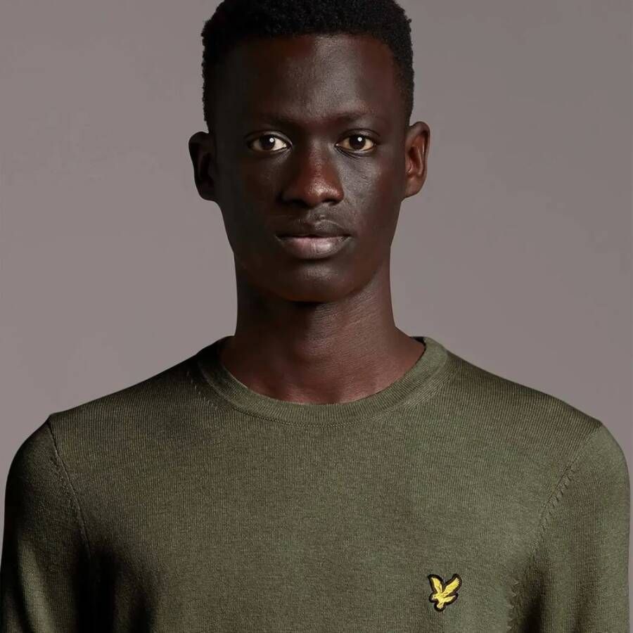 Lyle & Scott Trui met ronde hals Groen Heren